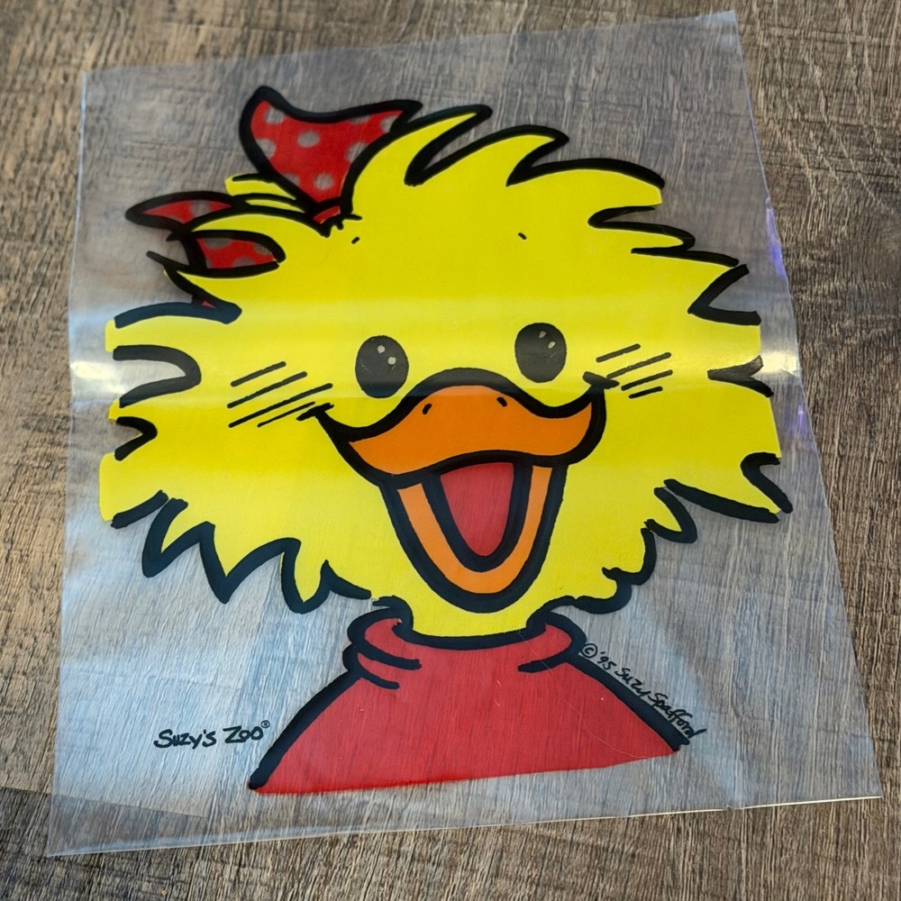 Vintage 1995 Suzys Zoo Witzy Duck Treat Bags Set Suzy Spafford Party Favors Cute